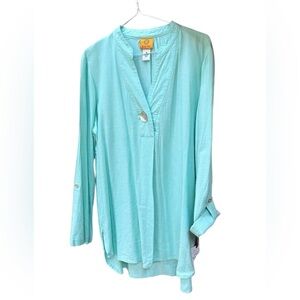 Ruby Red Brand Tunic style Blouse NWT Size M